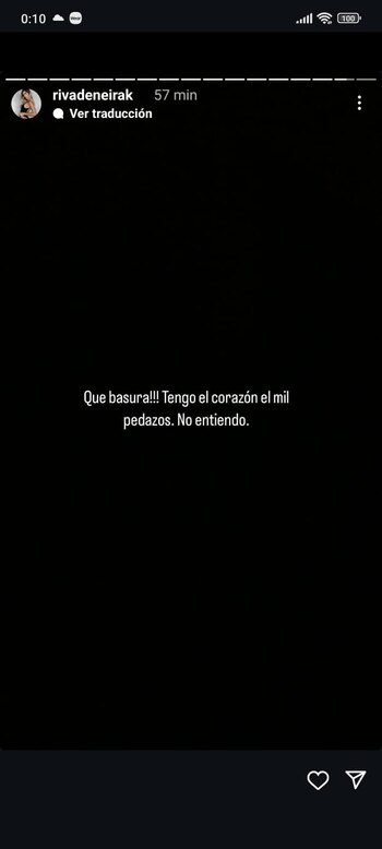 Korina Rivadeneira se pronuncia luego