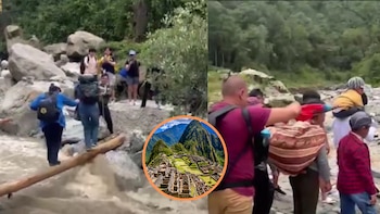 Turistas nacionales y extranjeros se