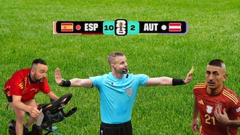 Los mejores memes del España - Austria en dieciseisavos de final del Mundial 2026: desde El Xocas en bicicleta hasta ‘Mikel Nazário’