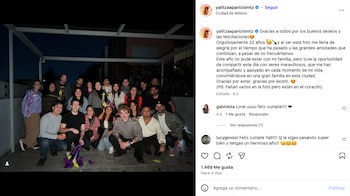 Yalitza Aparicio festejó su cumpleaños