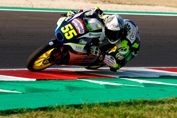 El italiano Romano Fenati (Husqvarna)