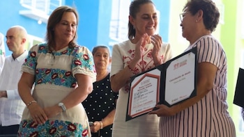 Sheinbaum entrega 200 viviendas de