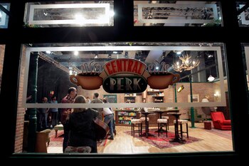 Recreación del escenario del bar