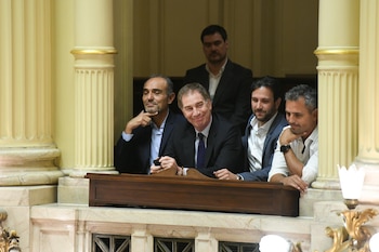 En el Palco del Senado