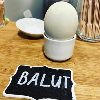 El Balut, un snack típico