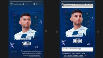 André Carrillo y Luis Advíncula,