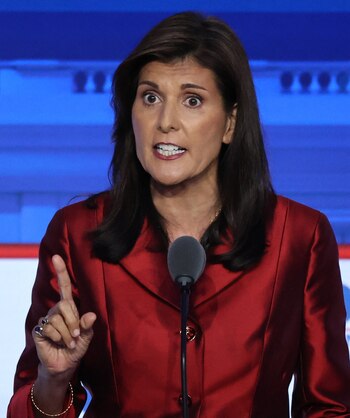 La ex gobernadora Nikki Haley