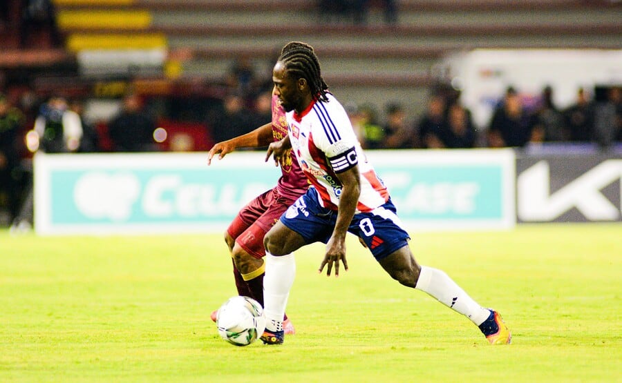 Yimmi Chará viene de ser la figura de Junior en la final de la Liga BetPlay - crédito Jorge Cuéllar / Colprensa