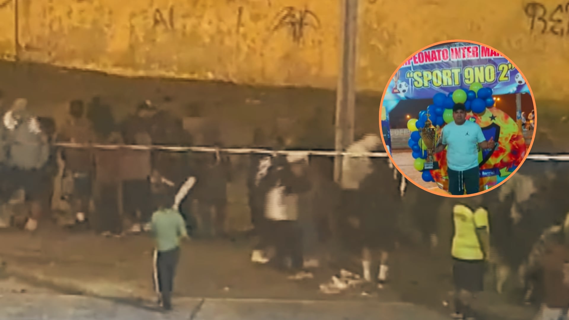 Asesinato del ‘gordo Frank’ cuando jugaba un campeonato de fútbol| Latina