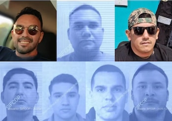 Los 7 imputados (Gentileza Diario