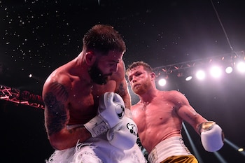 Después de conseguir el campeonato, Canelo tomará un merecido descanso (Foto: Joe Camporeale/REUTERS)