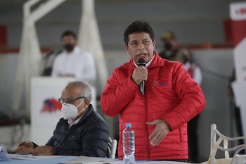 Pedro Castillo y su Gabinete