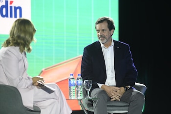 Eduardo Gorchs, CEO de Siemens Sudamérica junto a María Inés Del Gener, CEO para Cono Sur en Deloitte