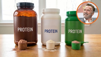 Los 4 consejos de Arnold Schwarzenegger para elegir la proteína en polvo correcta