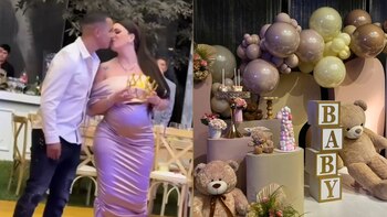 Melissa Klug celebra su baby