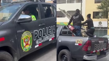 Captan a agentes de civil