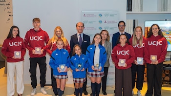 La Universidad Camilo José Cela rinde homenaje a sus alumnos deportistas olímpicos y de élite