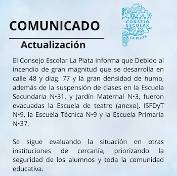 Varias escuelas suspendieron clases y