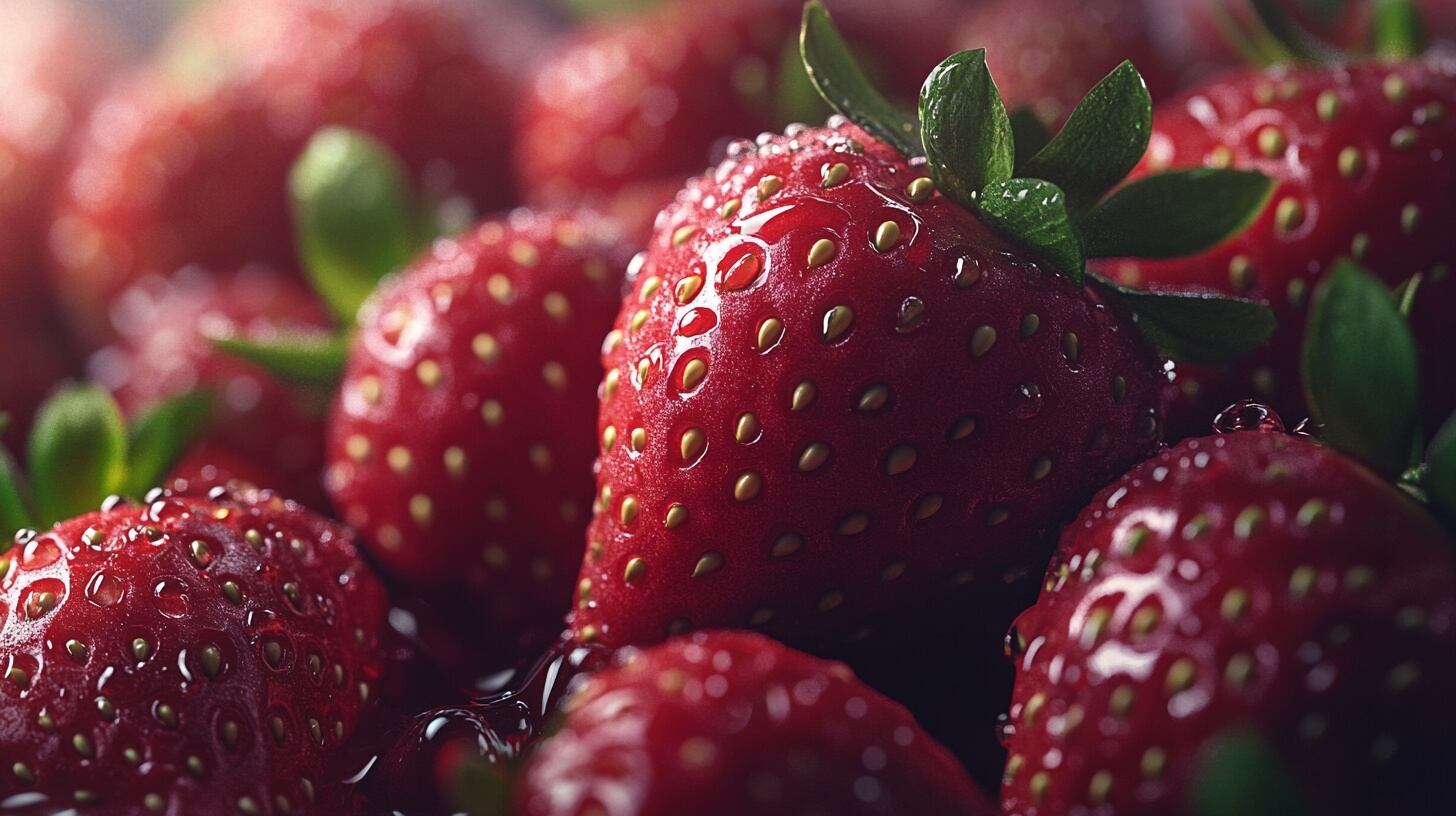 Elegir los frutos firmes, de color rojo brillante y aroma dulce es clave para asegurar su calidad. (Imagen Ilustrativa Infobae)