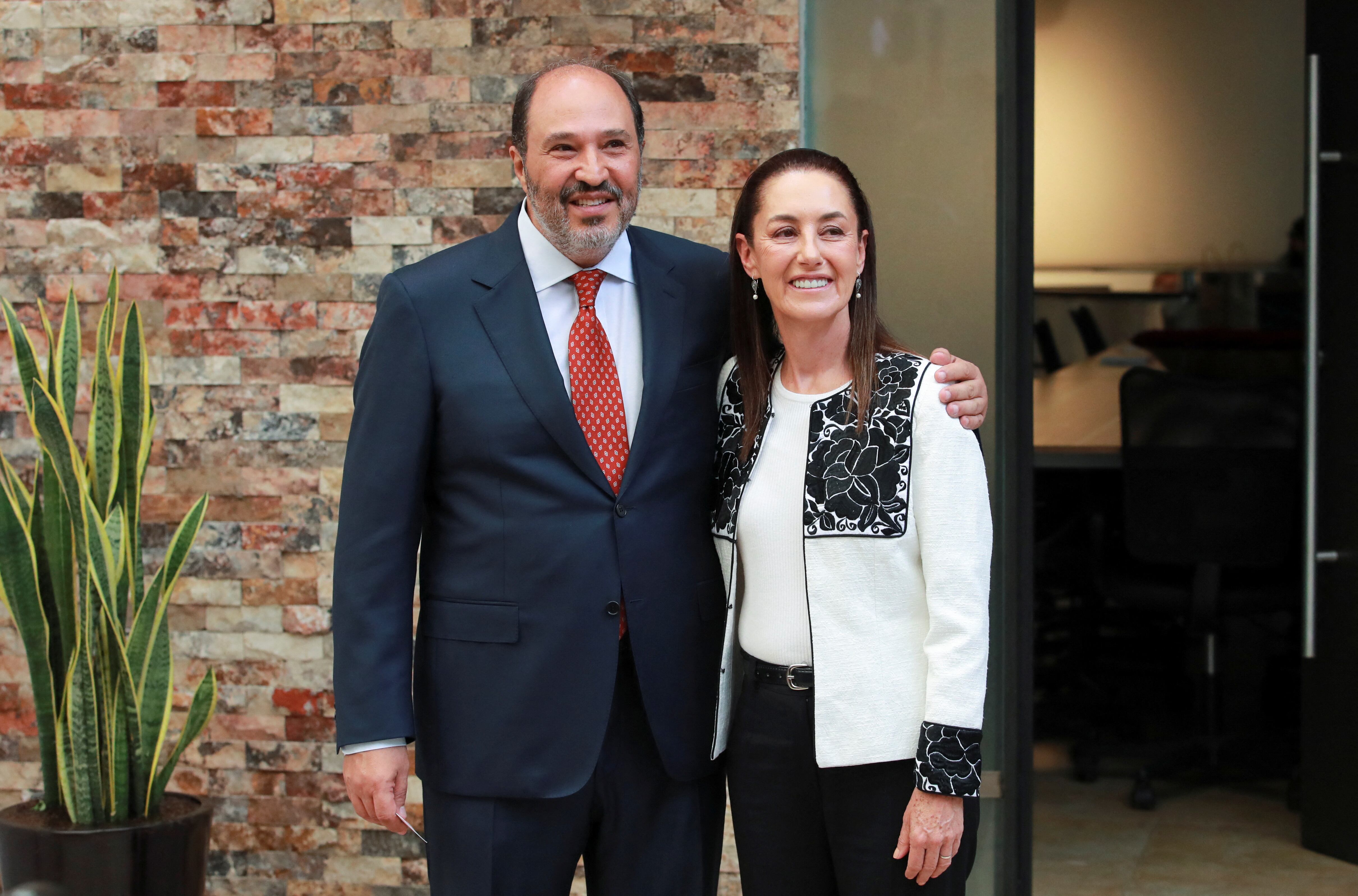 Claudia Sheinbaum decidió revivir el área de la Oficina de la República. REUTERS/Henry Romero