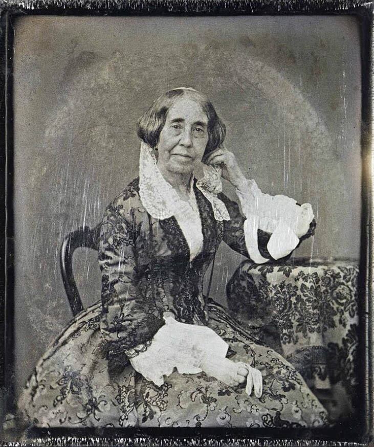 María Sánchez de Thompson, una de las primeras damas en tomarse un daguerrotipo