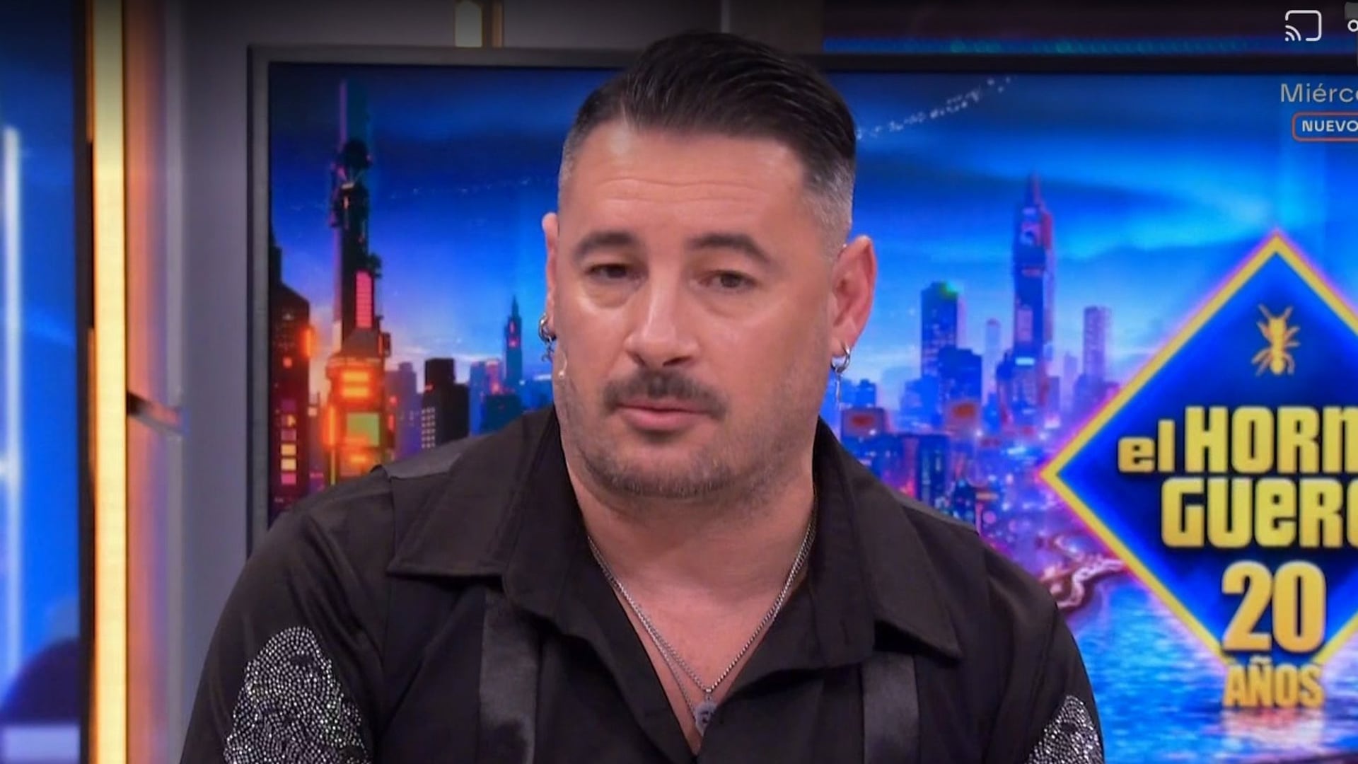 Andy Morales en su primera visita en solitario a