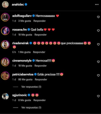 Anahí de Cárdenas presume su