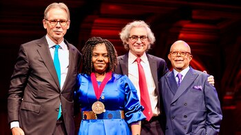 La vicepresidenta Márquez mostró su