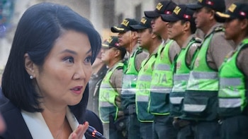 Presidenta Keiko Fujimori envía mensaje a la PNP: “Los vamos a proteger con todas las armas que nos da la ley”