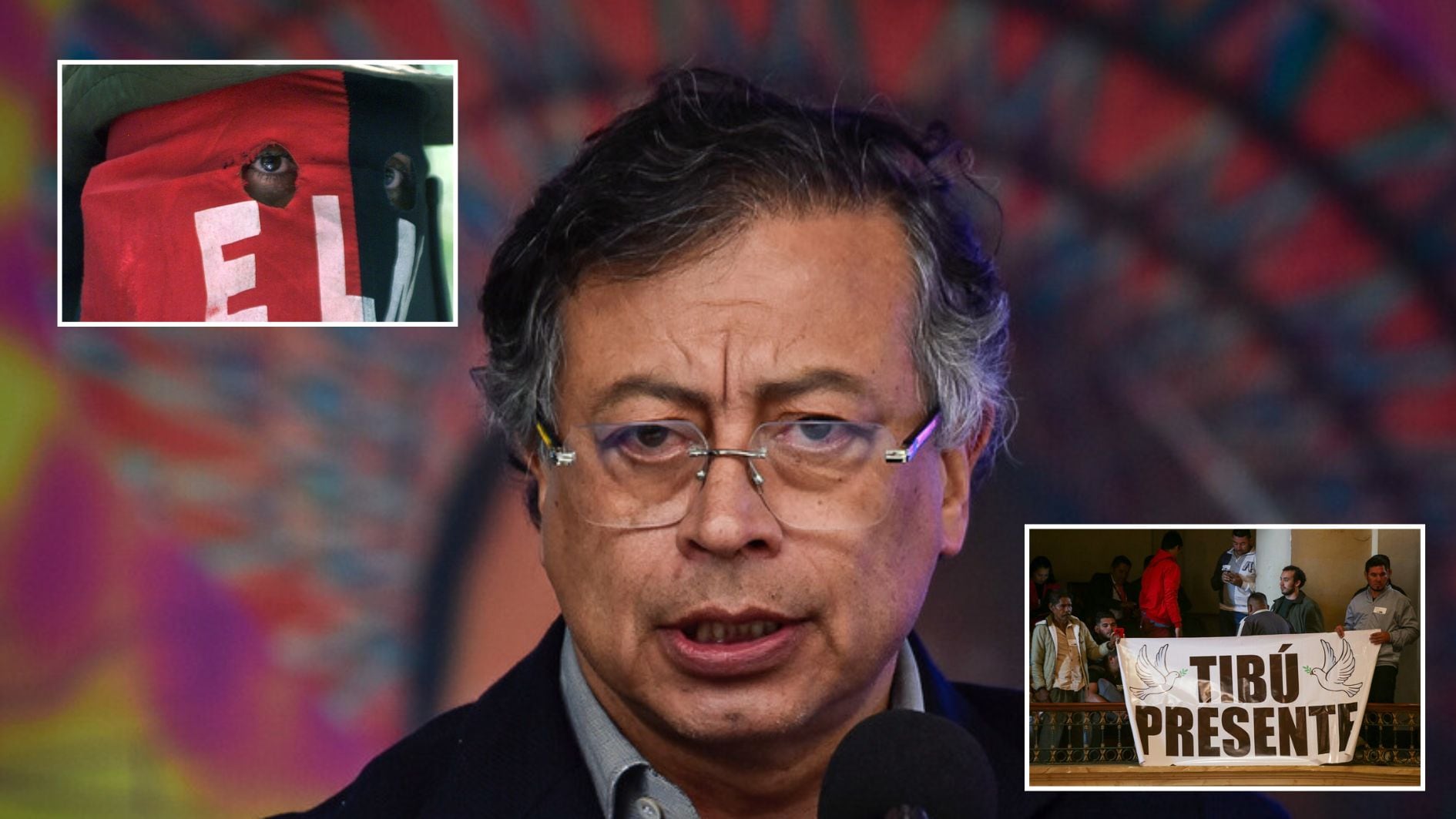 El presidente reaccionó a un nuevo ataque perpetrado por guerrilleros del ELN en el departamento de Norte de Santander - créditos Carlos Villalón / Europa Press | Cristian Bayona / Colprensa