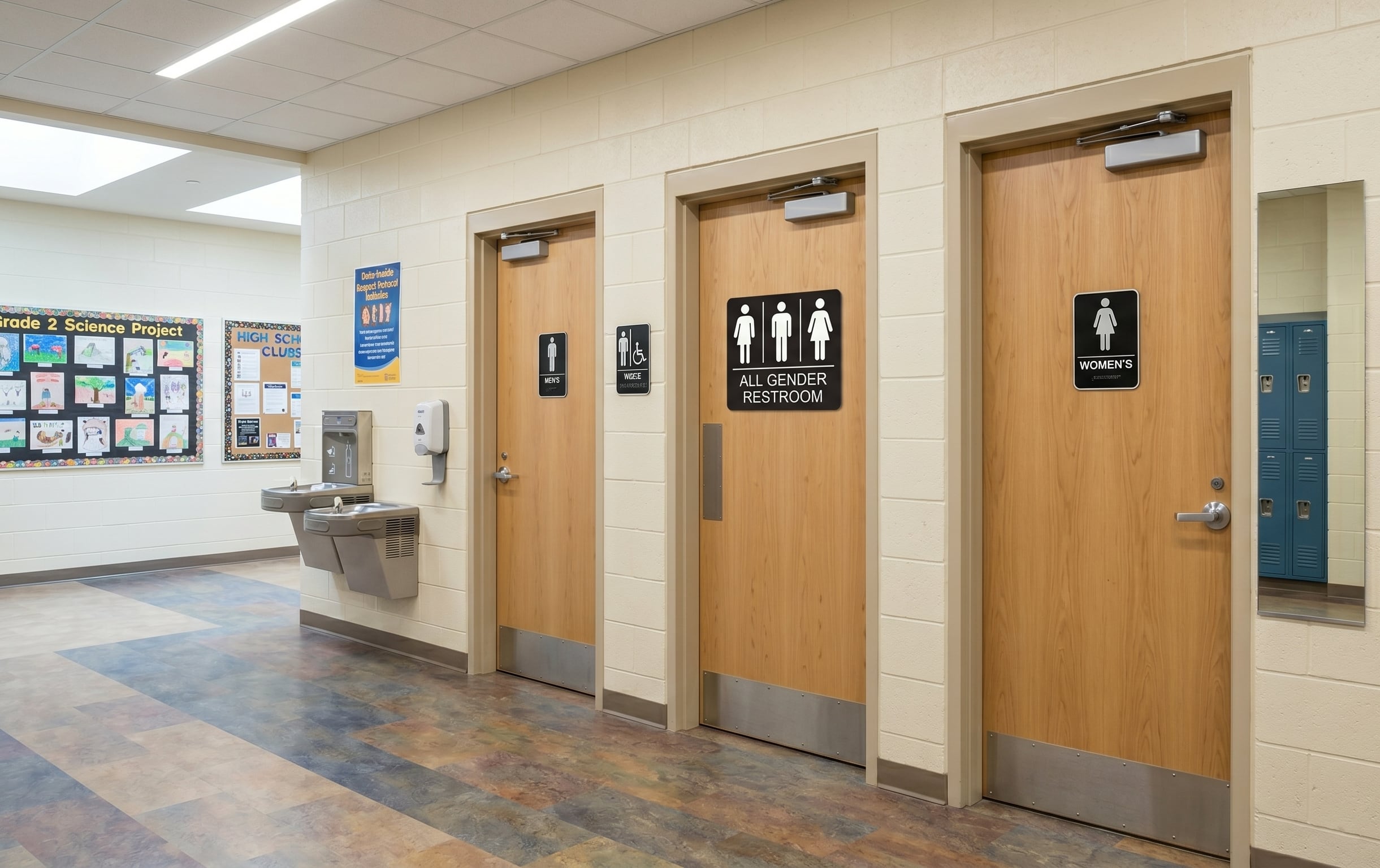 Instituciones educativas deberán ofrecer instalaciones accesibles y seguras para estudiantes de cualquier identidad de género, promoviendo la equidad dentro de los centros escolares (Imagen Ilustrativa Infobae)