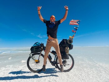 Amaliel en el Salar de