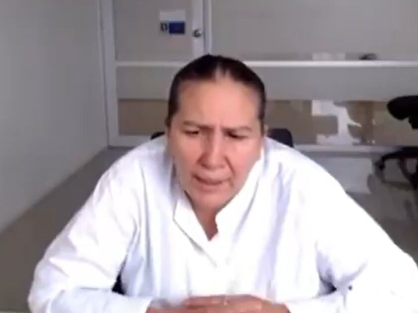 Laura Sarabia aseguró que espera que Marelbys Meza pueda pasar la página y llevar una vida tranquila - crédito Fiscalía General de la Nación