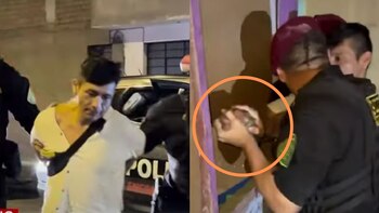 Delincuente intenta detonar una granada