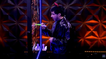 Durante el reality, Valentino Lázaro