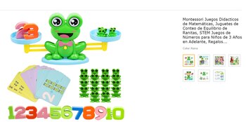 Montessori Juegos Didacticos de Matemáticas,