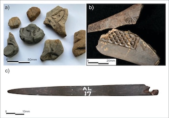 Restos de metales preciosos bajo una catedral medieval y el desgaste calculado de puntas de caza prehistóricas son las pistas que llevaron a investigadores a reconstruir cómo las comunidades antiguas aprendían a dominar su - Credit: Antiquity (2026). DOI: 10.15184/aqy.2026.10379