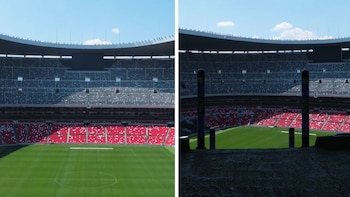 Así luce el Estadio Banorte previo al regreso del club América para el juego de Concachampions