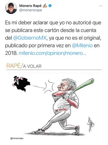 El monero denunció (Foto: Twitter)