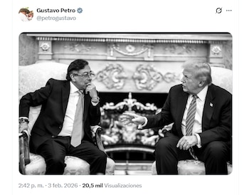 El mandatario colombiano ha compartido