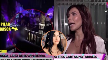 Milena Zárate critica comportamiento de Pilar Gasca en bar de Miraflores.