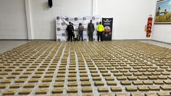 También se logró la incautación