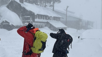 Las intensas nevadas y las