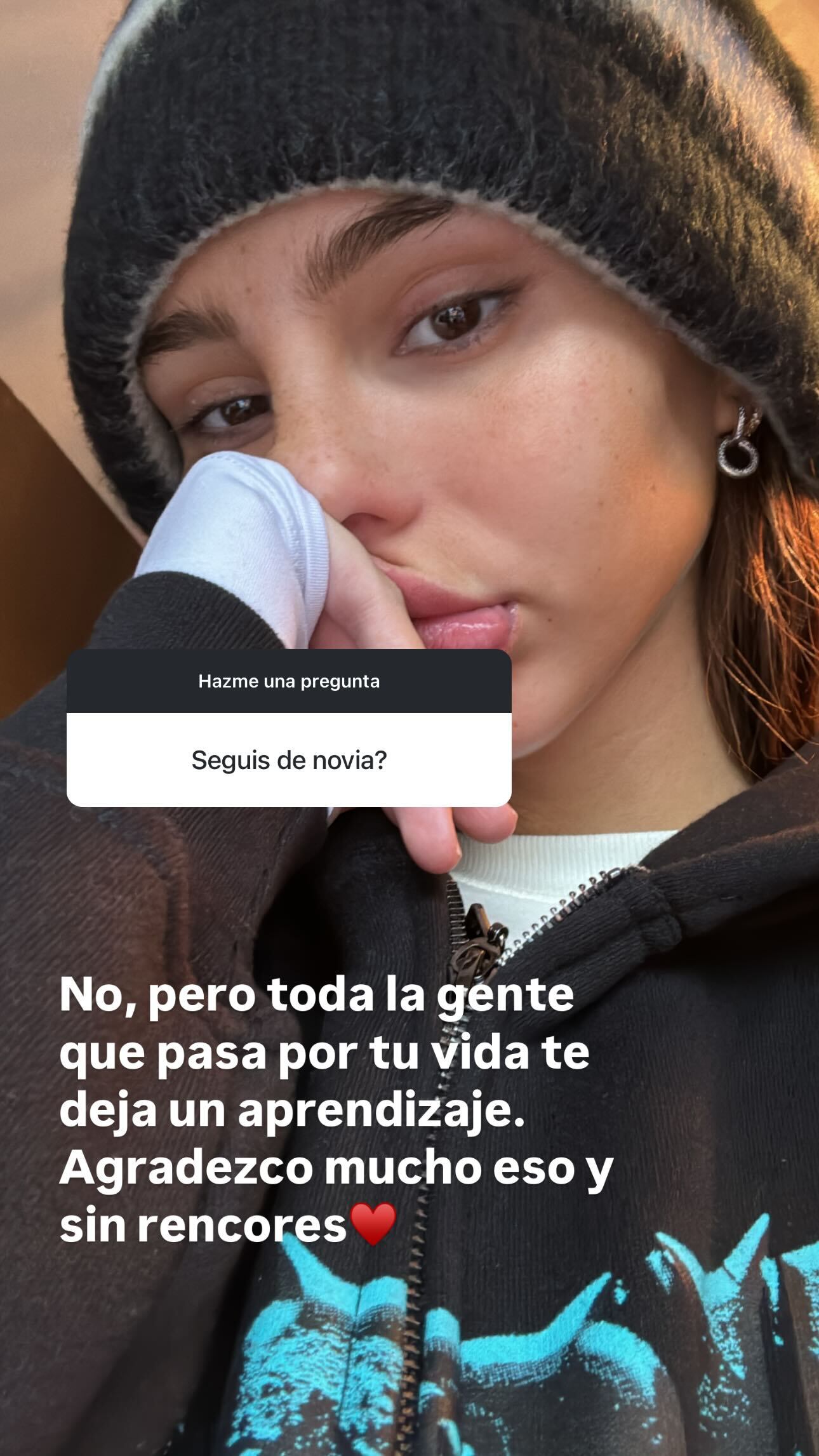 Juanita Tinelli se abrió en las redes y confirmó su ruptura con Camilo Castagnola: