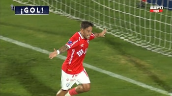 Alejandro Hohberg puso el broche de oro en Cienciano vs Lanús. - Crédito: ESPN
