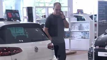 Bielsa capturado por una cámara