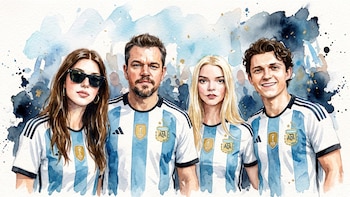 Con sangre en las venas, amores argentinos o fans de Messi: las figuras internacionales rendidas ante la Scaloneta