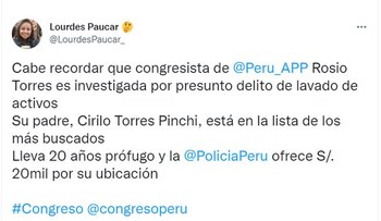 Tuit sobre el asalto a