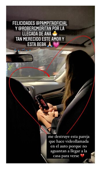 El posteo de Jimena Barón