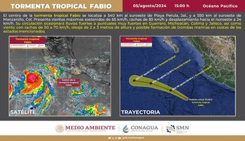 SE pronostica que Fabio siga